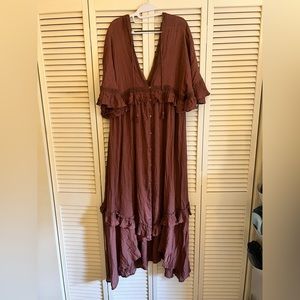 BRAND NEW WITH TAGS Free People “Paradiso Maxi Dress”